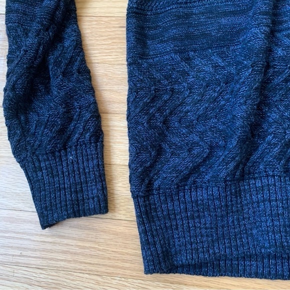 NWT American Rag Men's Multi-Textured Shawl-Collar Sweater Size Large - Picture 7 of 12